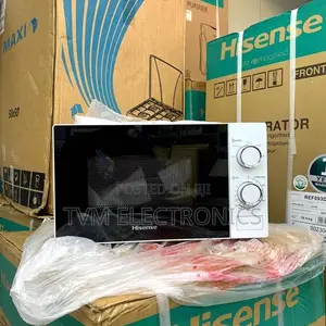 Hisense Microwave 20l White Color Mechanical Knob Control