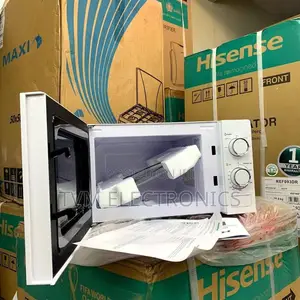 Hisense Microwave 20l White Color Mechanical Knob Control