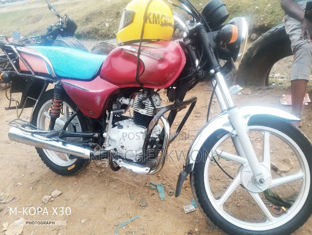 Bajaj CT 100X 2023 Red