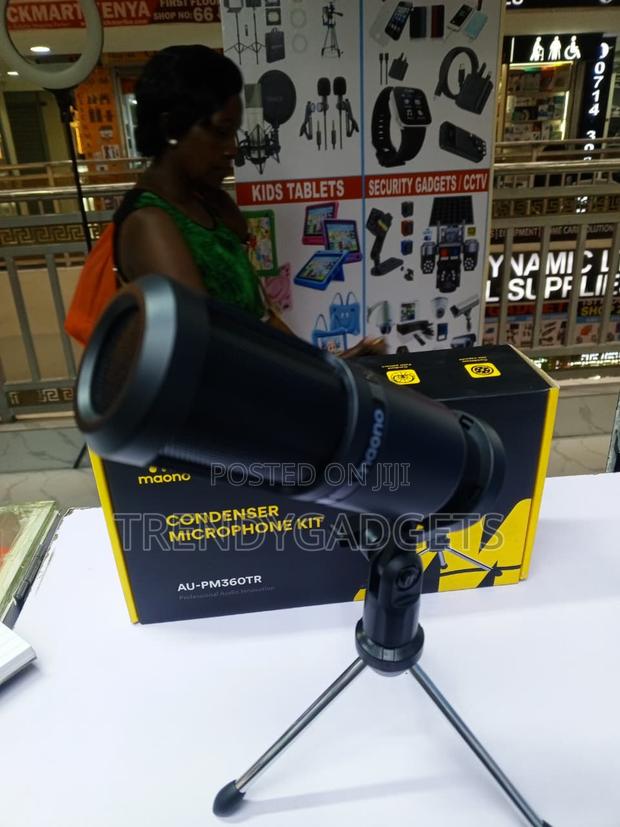 Maono PM360TR Recording Mic With Windscreen and Cable - main view