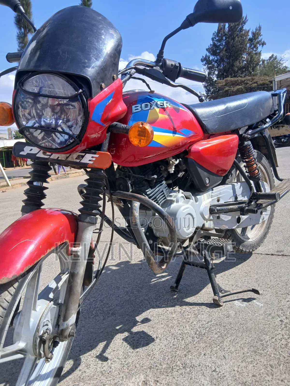 Bajaj Boxer 125 2025 Red