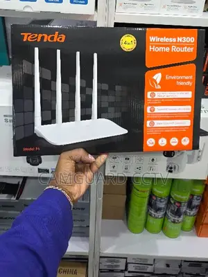 Tenda F6 N300 4-in-1 Multi-Mode Wireless Home Broadband Router