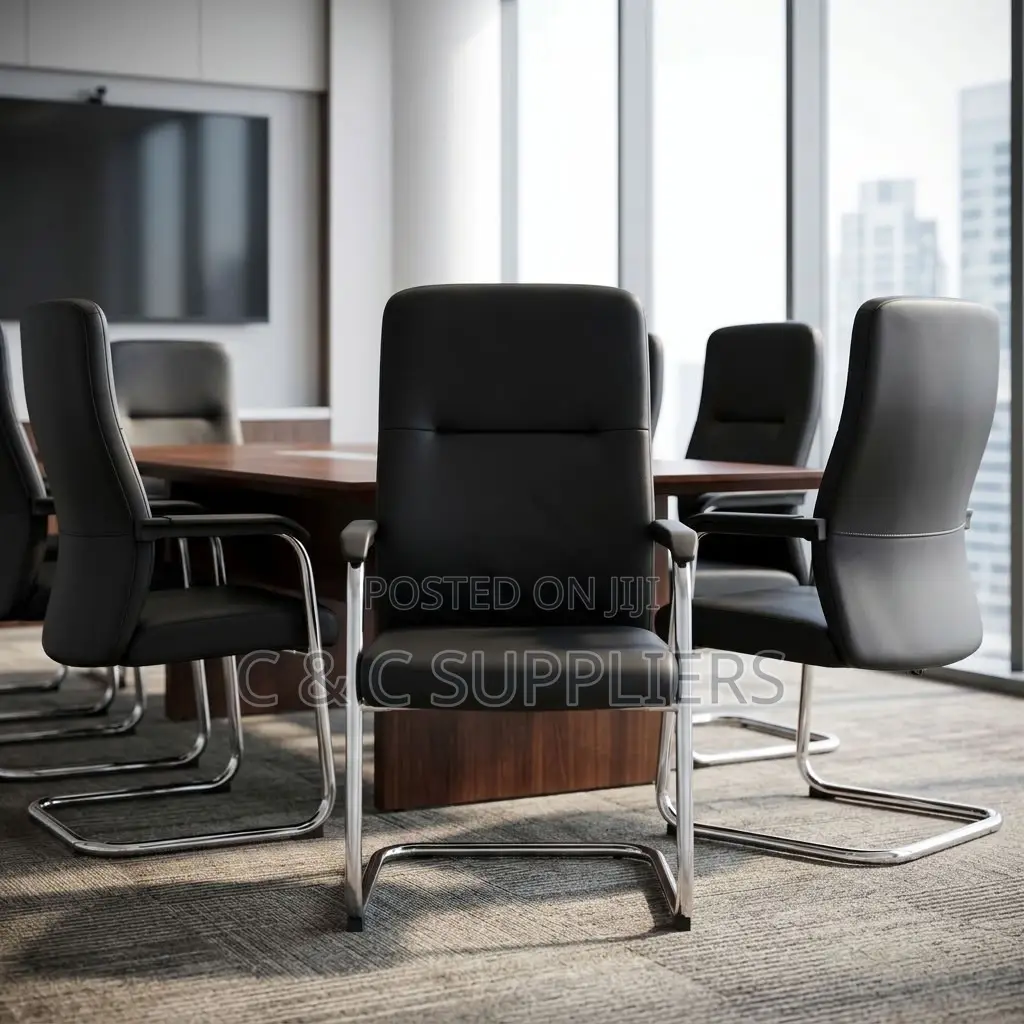 Executive Leather Seat With Armrest