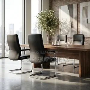 Executive Leather Seat With Armrest