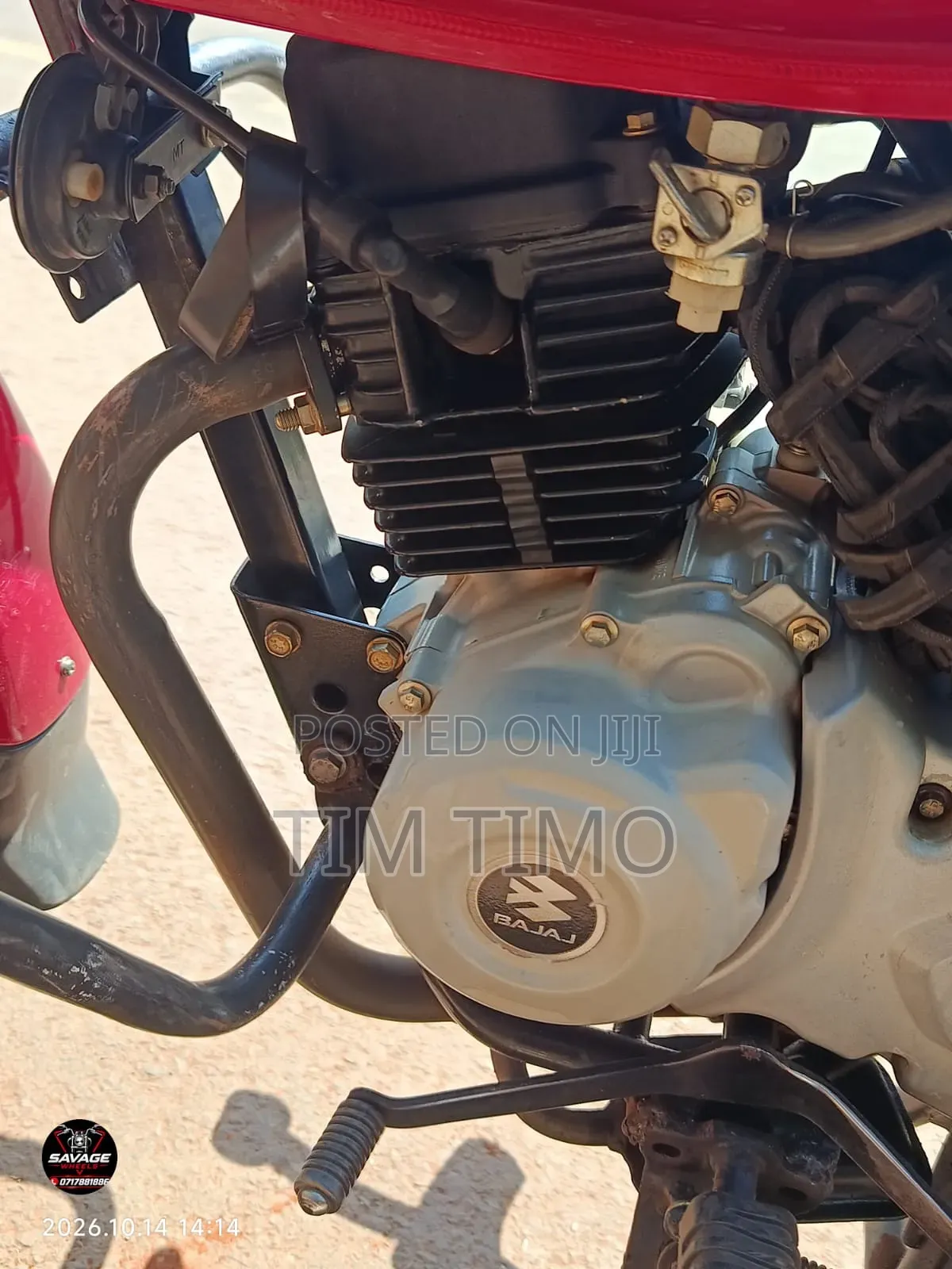 Bajaj Boxer 150 UG 2024 Red