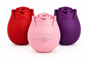Rose Vibrator. Quiet , Discreet , Compact ,Portable Female Wellness