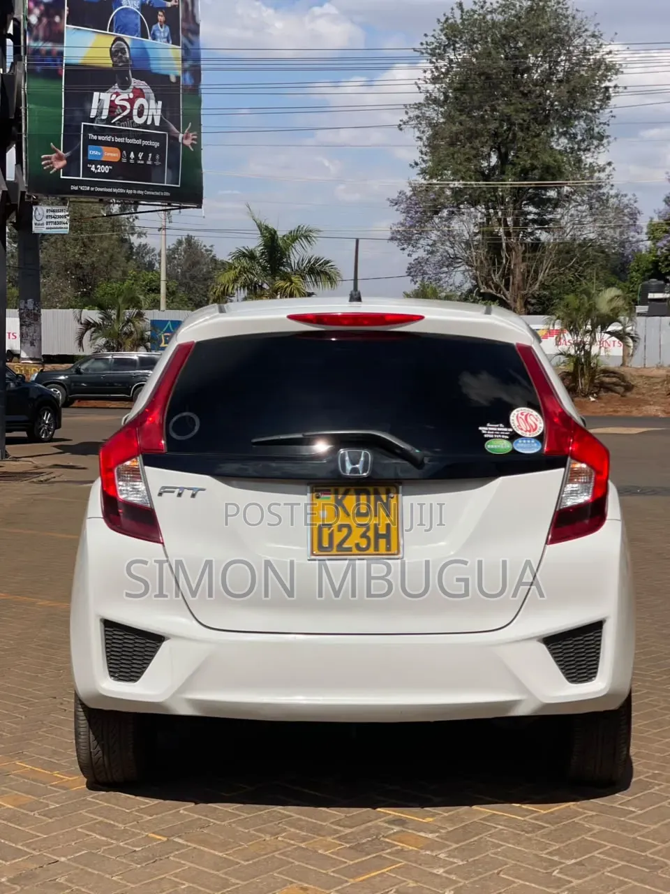 Honda Fit 2016 White