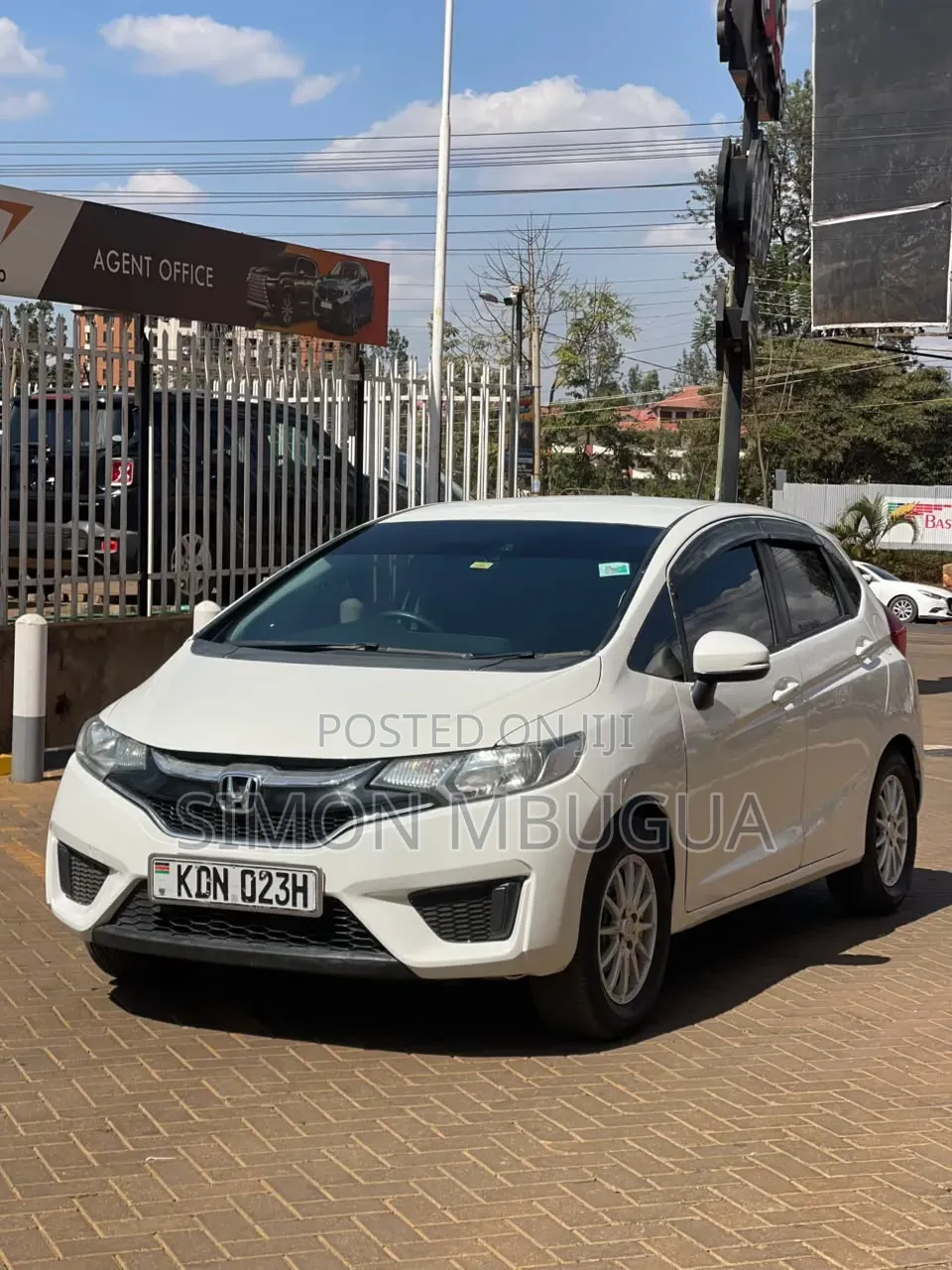 Honda Fit 2016 White