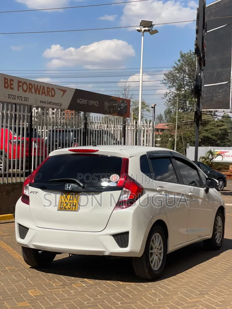 Honda Fit 2016 White