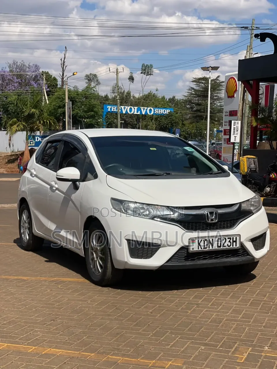 Honda Fit 2016 White