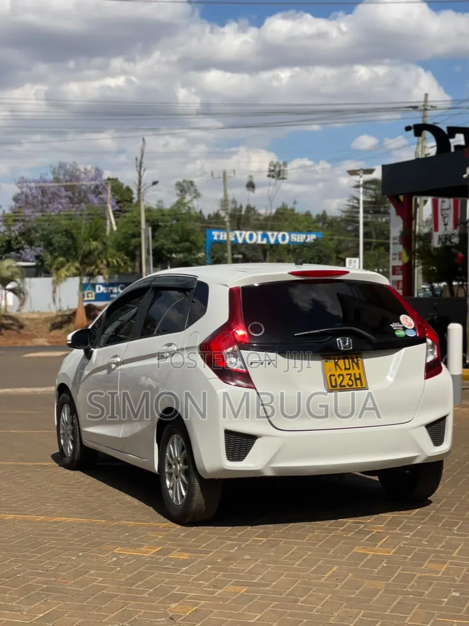 Honda Fit 2016 White