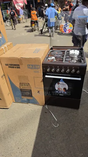 Solstar 3 Gas + 1 Electric 60×60 Cooker With Sensor