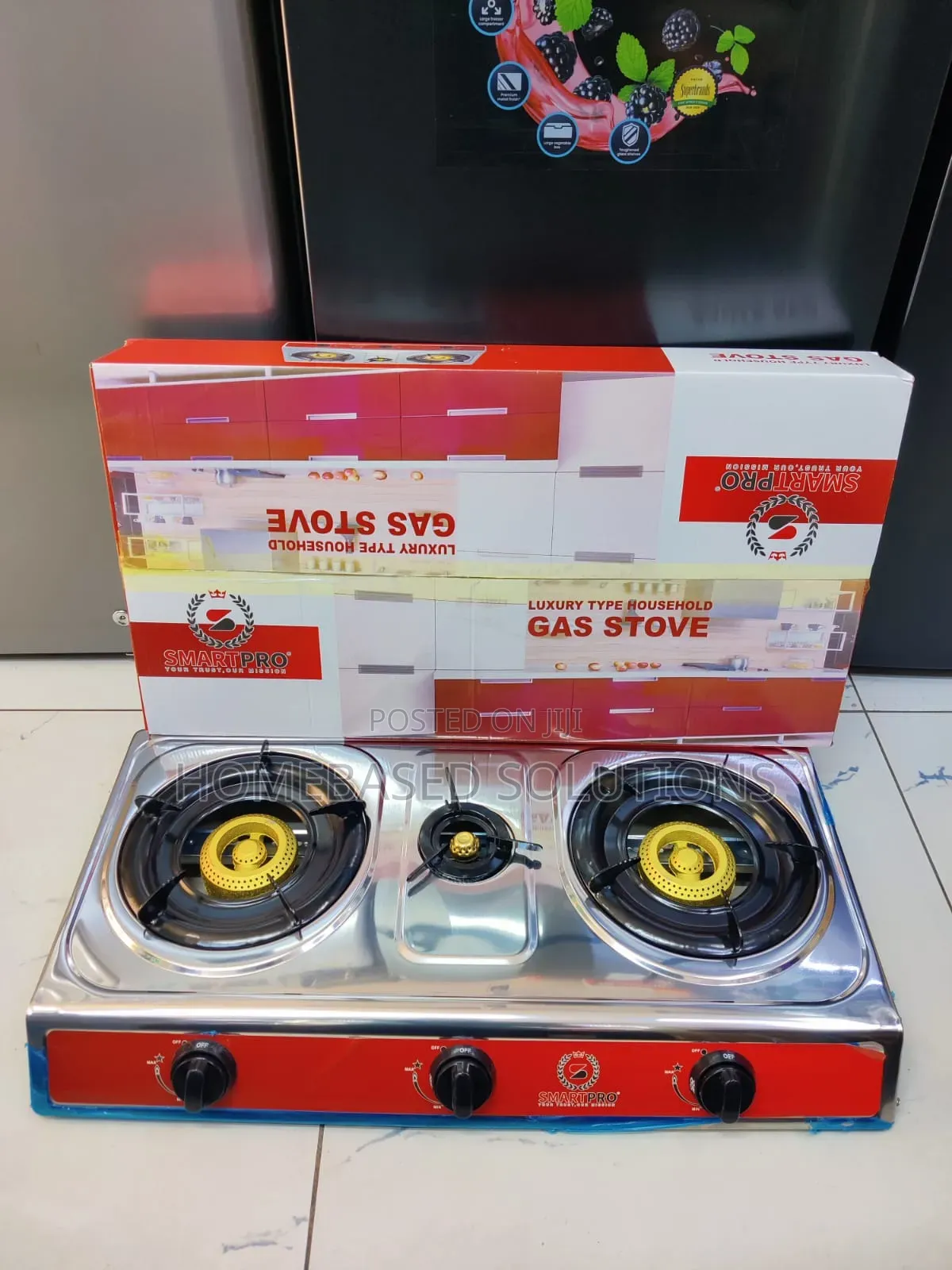 *Smartpro 3 Burner Stainless Steel*