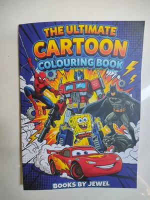 Teenage Boys Colouring Book With Cartoon 21x29cm