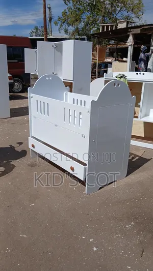 MDF Baby Cot +Mattress