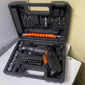 Durable Cordless 48PCS Screwdriver Set With Assorted Attachments