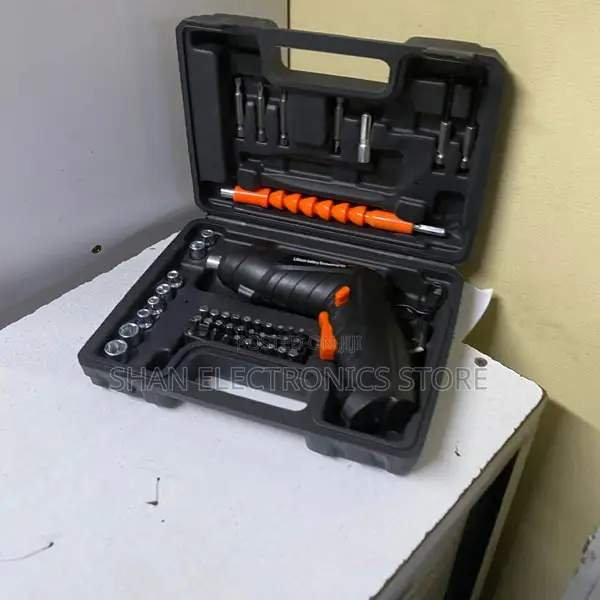 Compact Electric 48PCS Screwdriver Kit Portable Tool Case