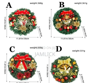30cm Cypress Christmas Wreath –Cr