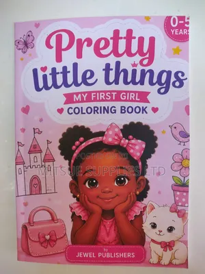 Toddler Girls Creative Fun Colouring Book 21x29cm