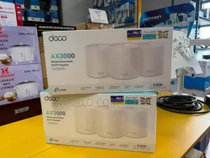 TP‐Link Deco X50 (3-Pack) - Tri-Band Mesh WiFi System