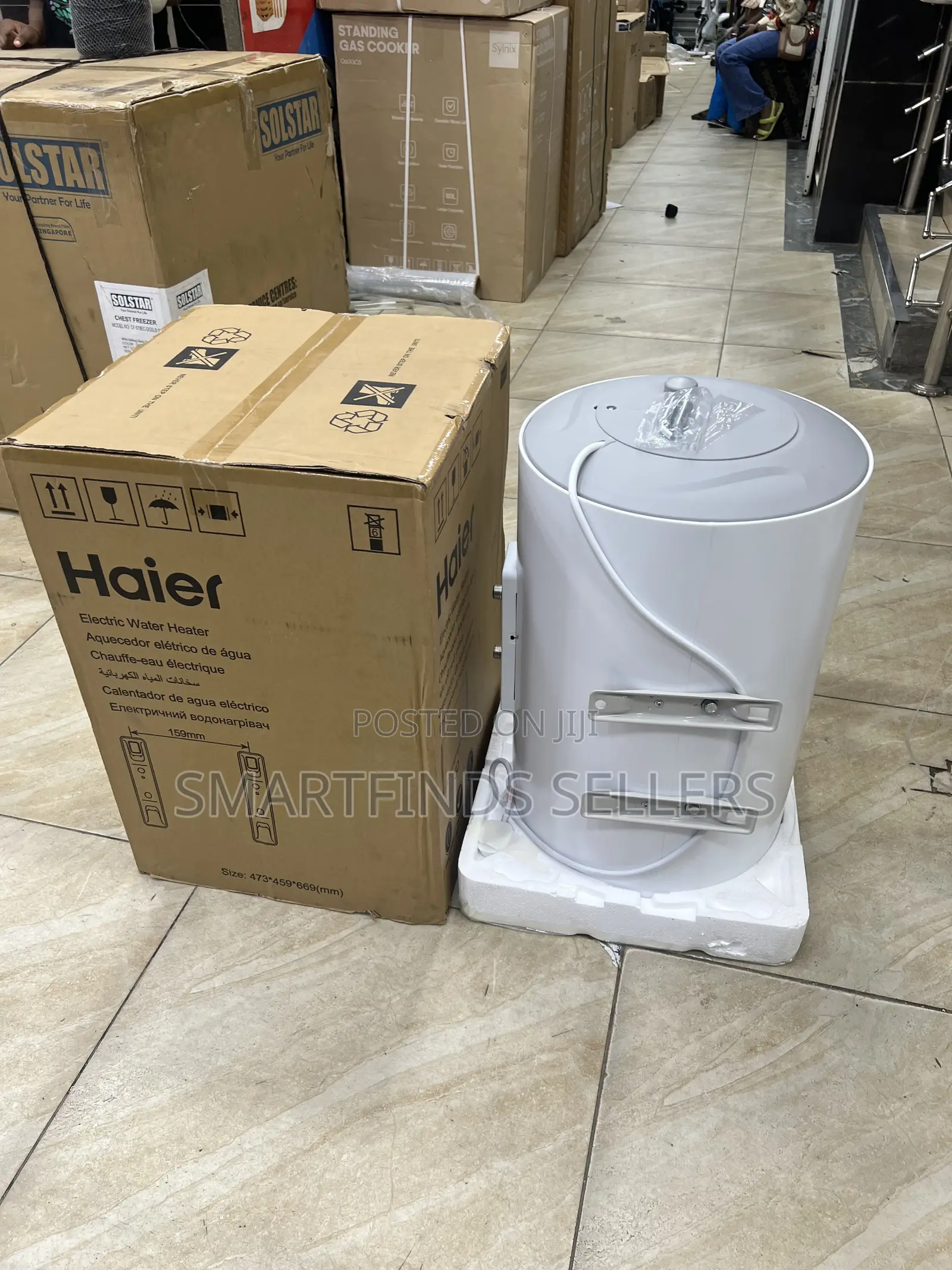 Haier 50-Litre Electric Water Heater – Reliable Heating for Home Use