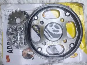 Sprocket Flat With Rings and Stands.