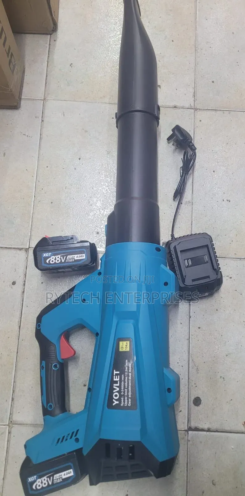 YOVLET Cordless Leaf Dust Blower