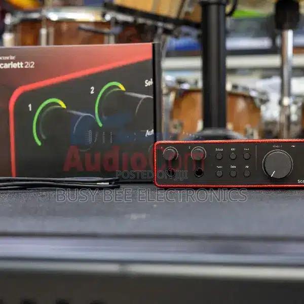 Focusrite Scarlet 2i2 4th Gen Audio Interface - main view