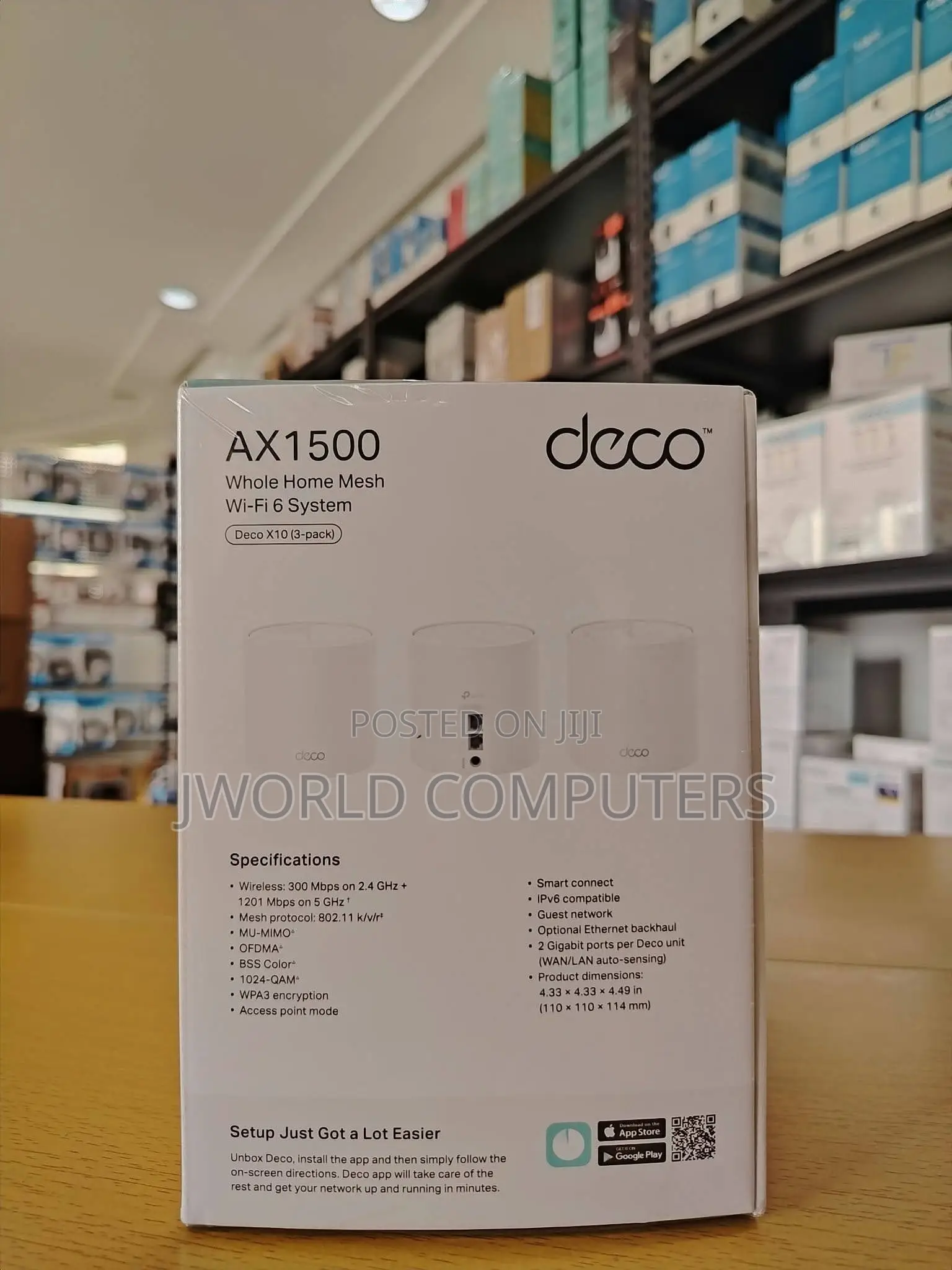 Deco X10 | AX1500 Whole Home Mesh Wi-Fi 6 System - TP-Link
