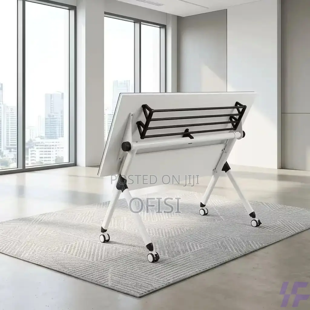Office Table; - 120cm Portable Training Desk