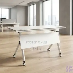 Office Table; - 120cm Portable Training Desk