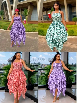 Fashion Stylish Ballon Beach Dress