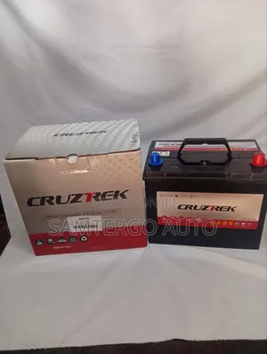 Car Battery Ns60 (45Ah). Cruztrek Made in Egypt. High Performance MF