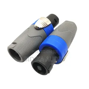 Manufacturer Connector Grey Color Speakon 4 Pin Audio Connector