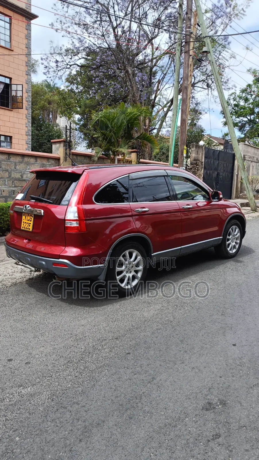 Honda CR-V 2009 Red