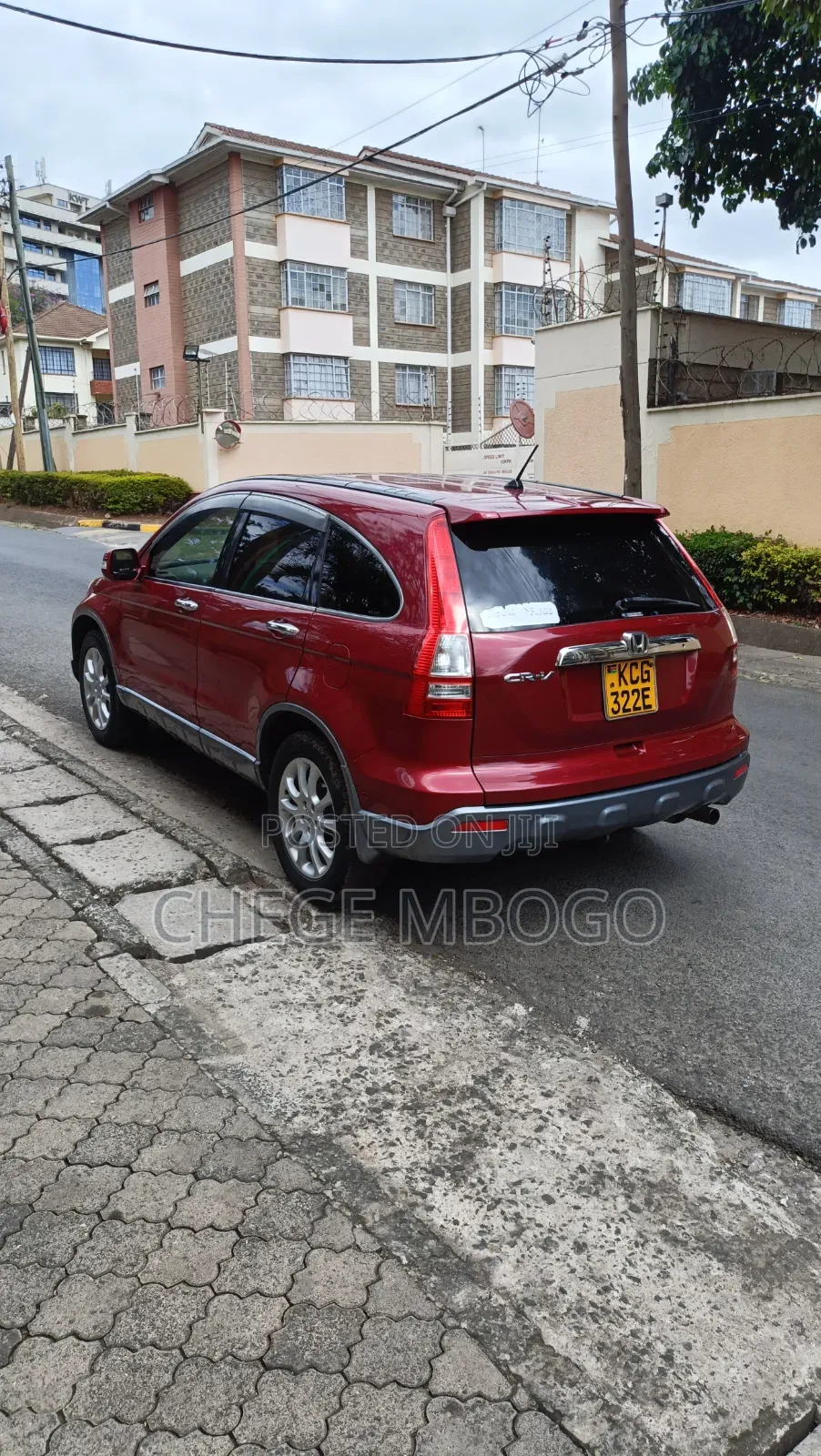 Honda CR-V 2009 Red