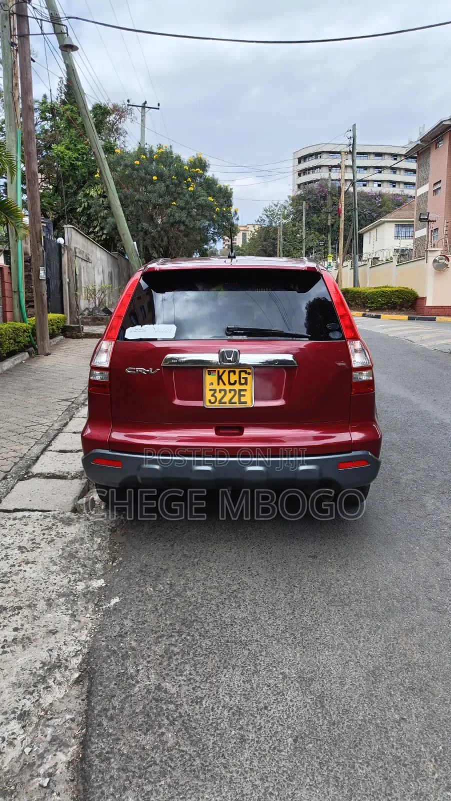 Honda CR-V 2009 Red