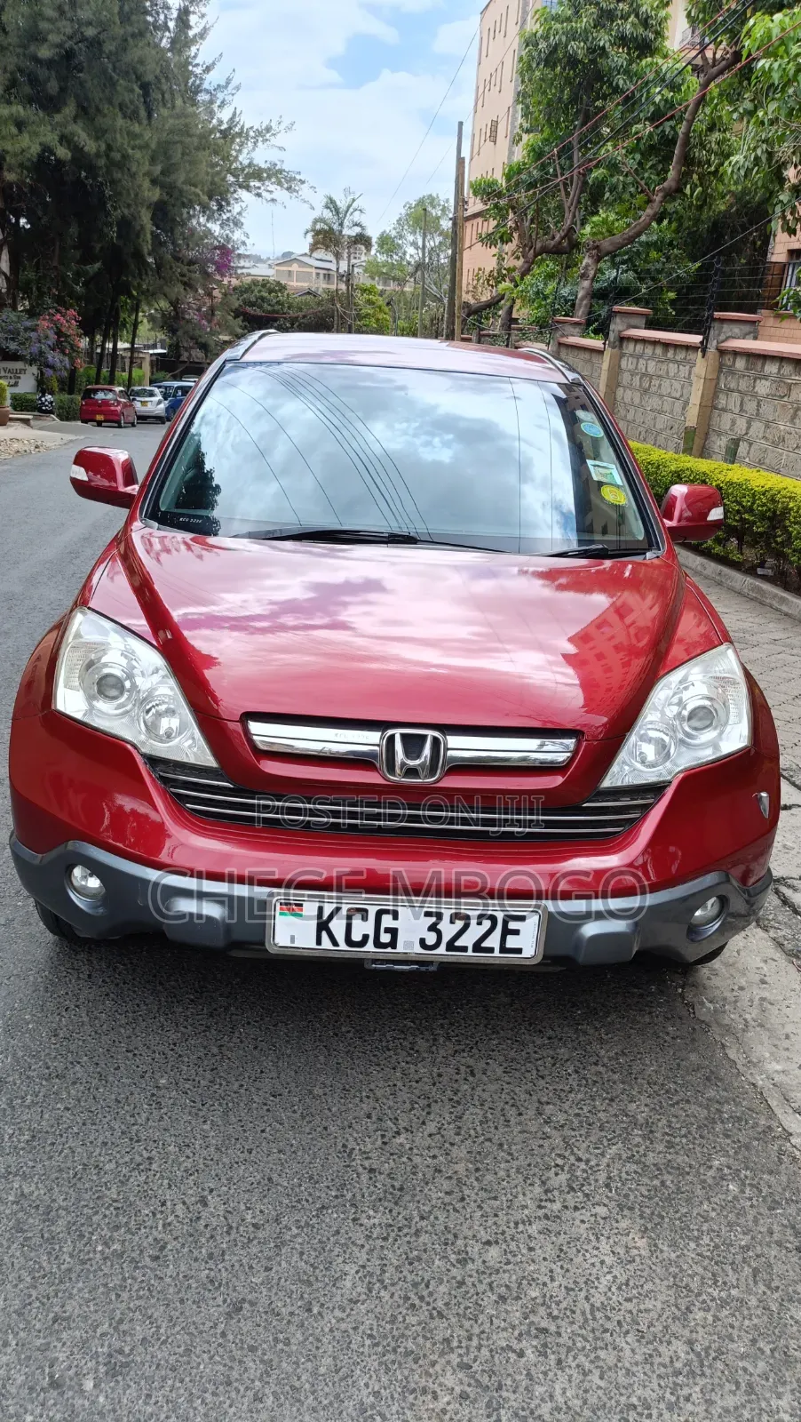 Honda CR-V 2009 Red