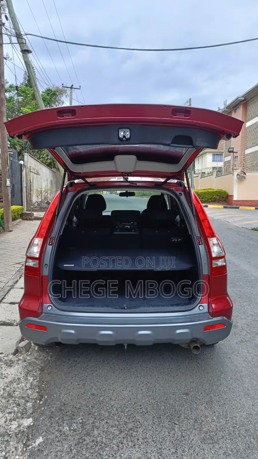 Honda CR-V 2009 Red