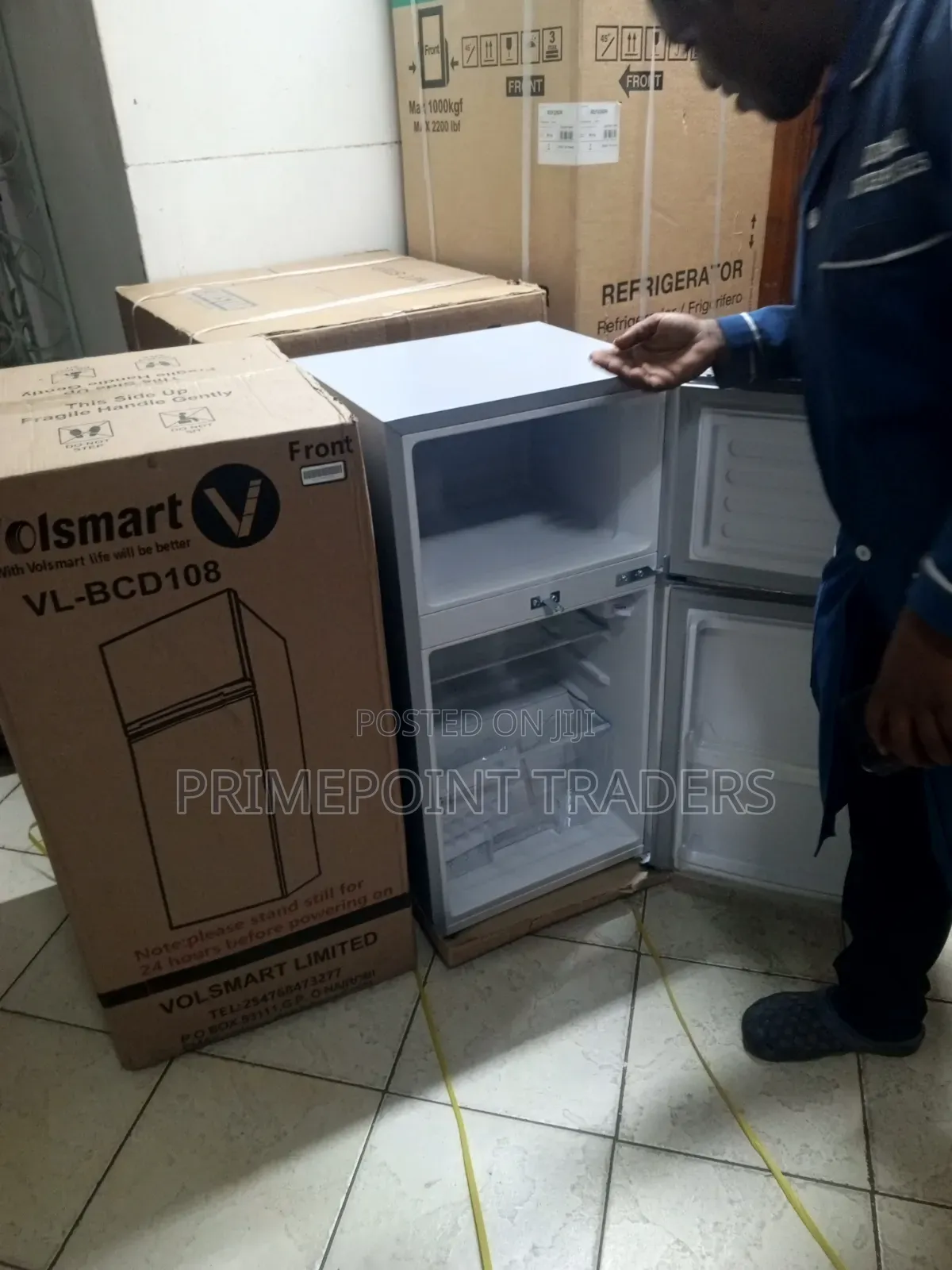Volsmart 108L Mini Refrigerator – Smart and Convenient Storage