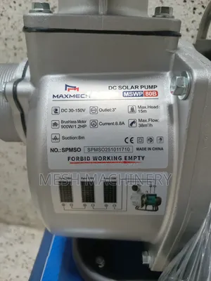Maxmech 900w Dc Solar Pump