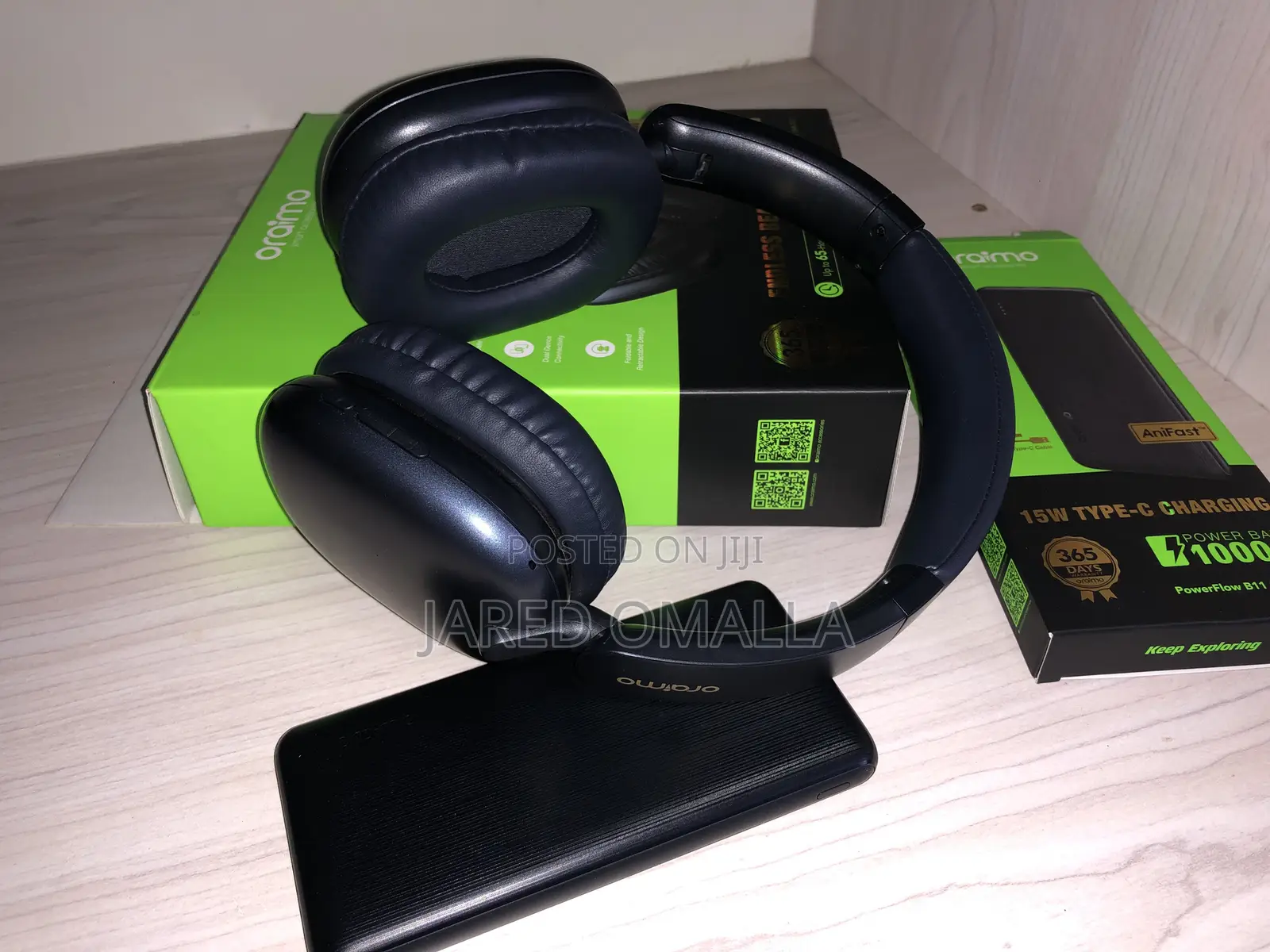 Oraimo Headphones & Powerbank