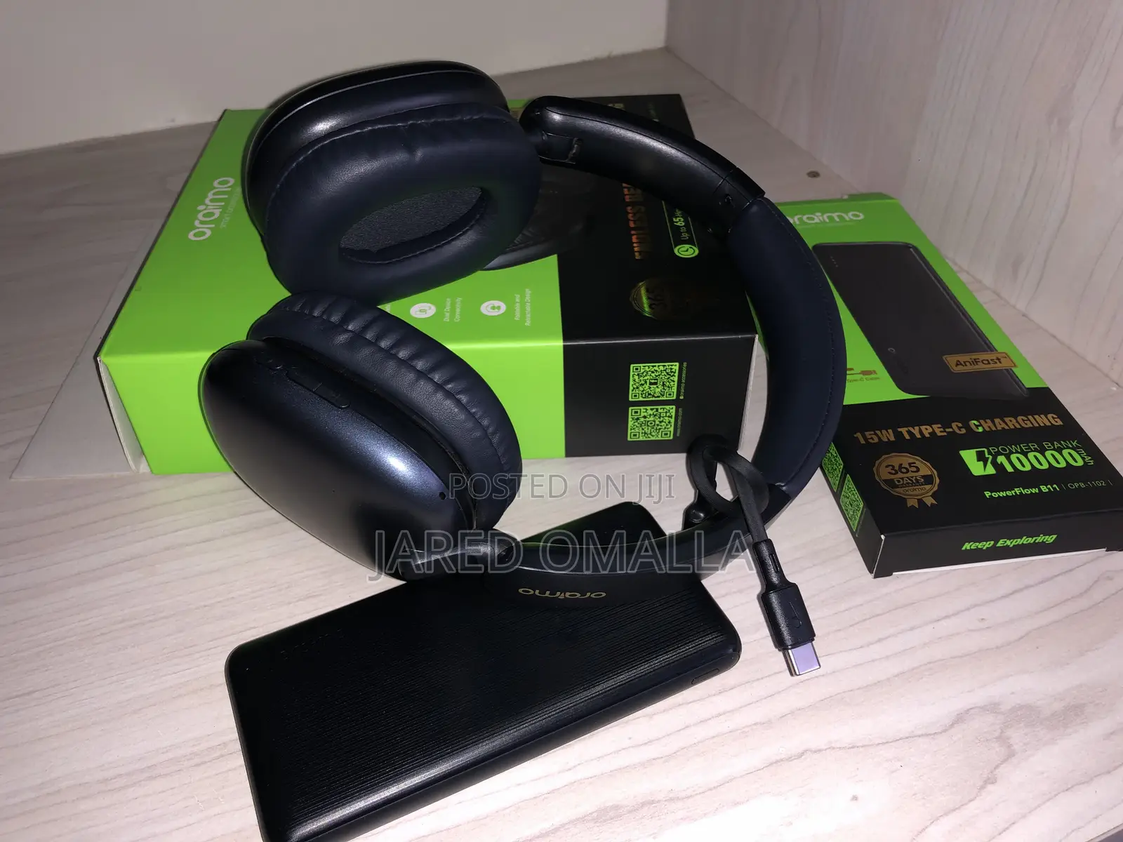 Oraimo Headphones & Powerbank