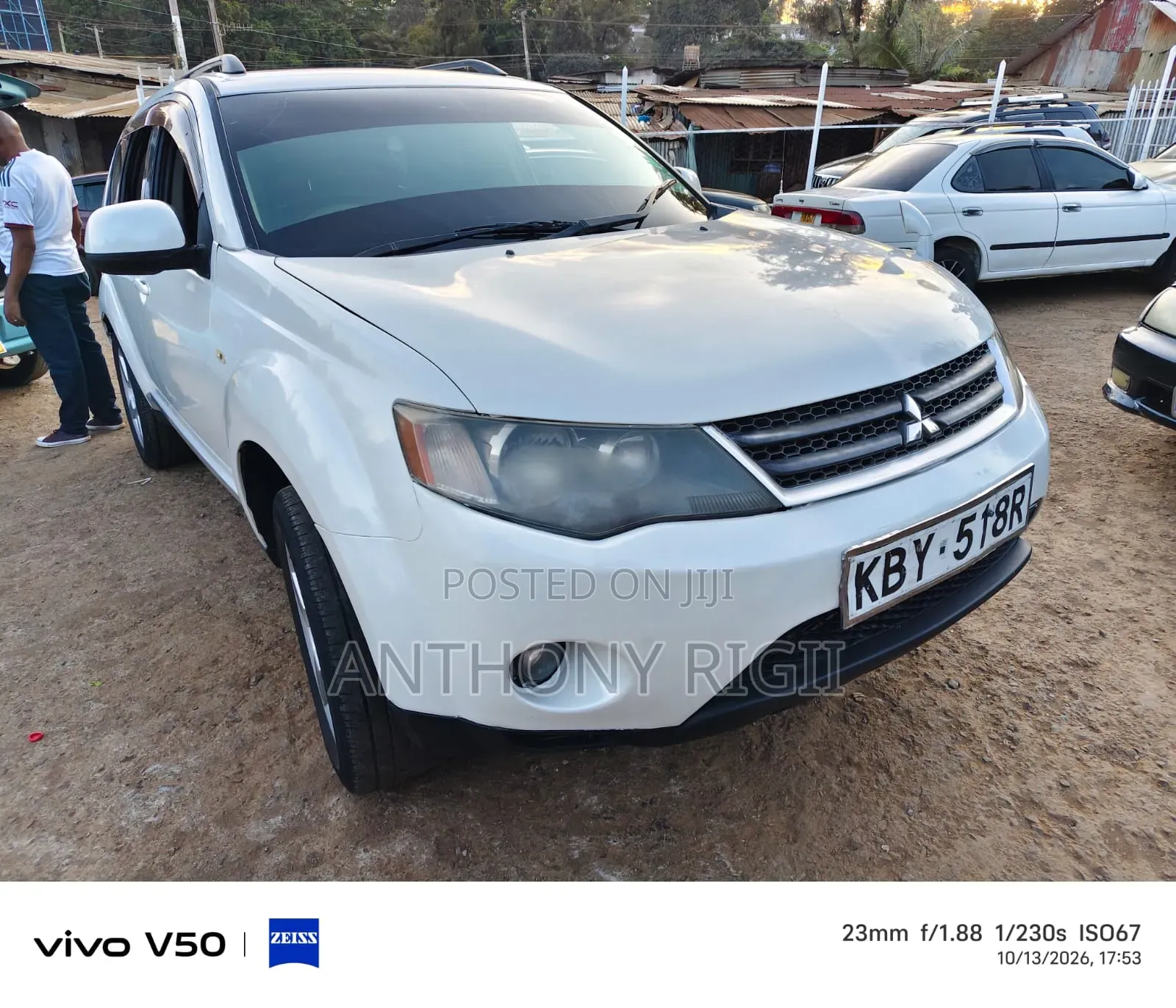 Mitsubishi Outlander 2.4 4WD Intense 2007 White