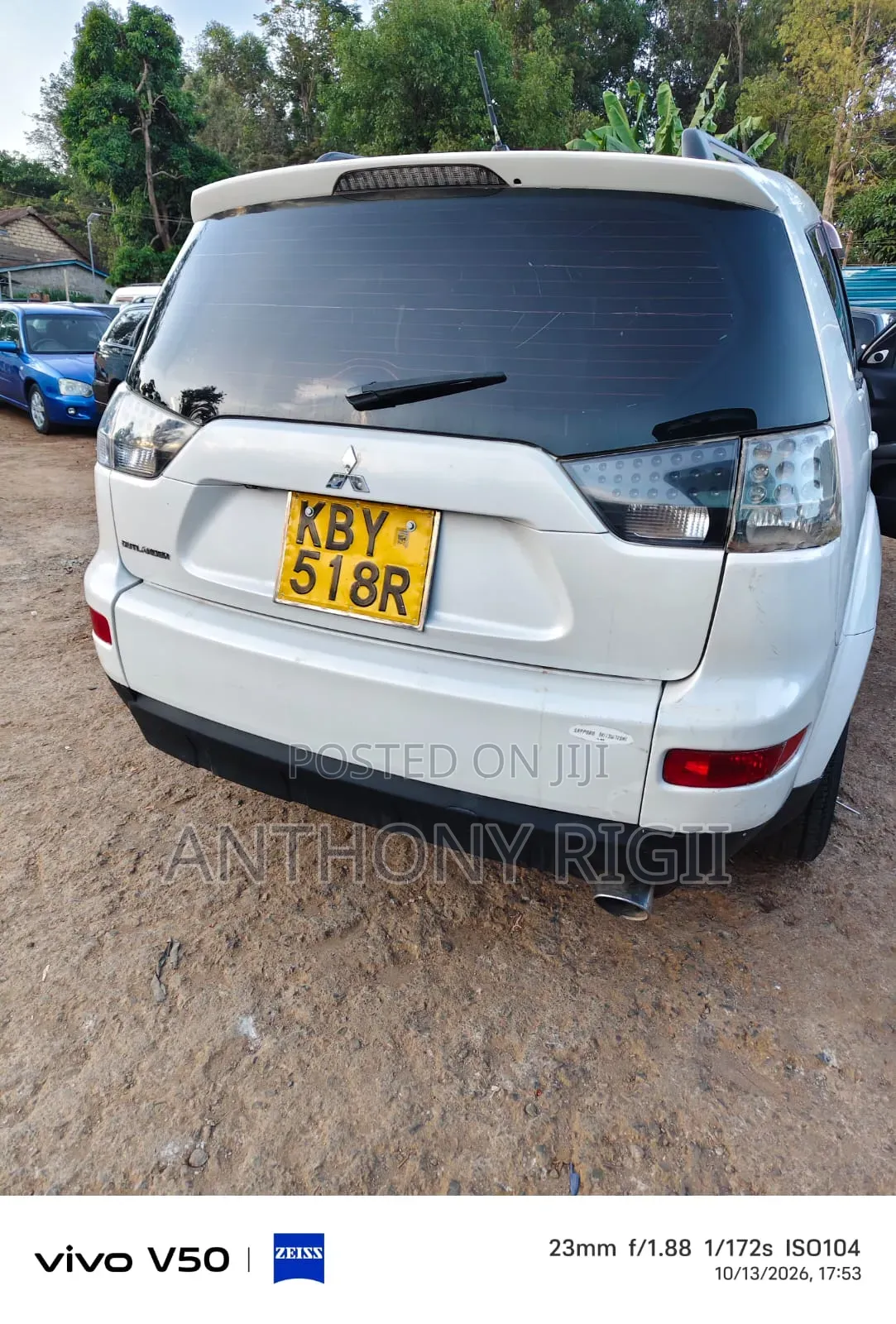 Mitsubishi Outlander 2.4 4WD Intense 2007 White