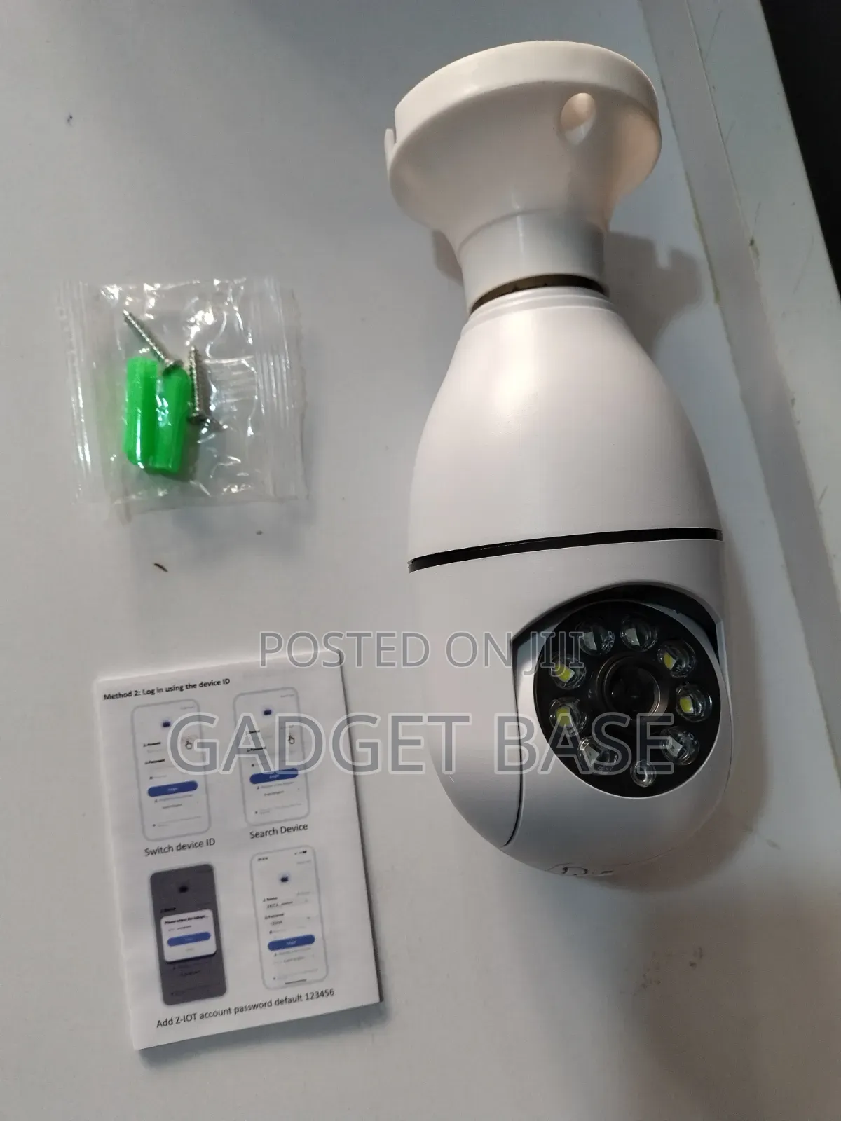 WiFi Panoramic PTZ Security Camera – 360° View, Night Vision