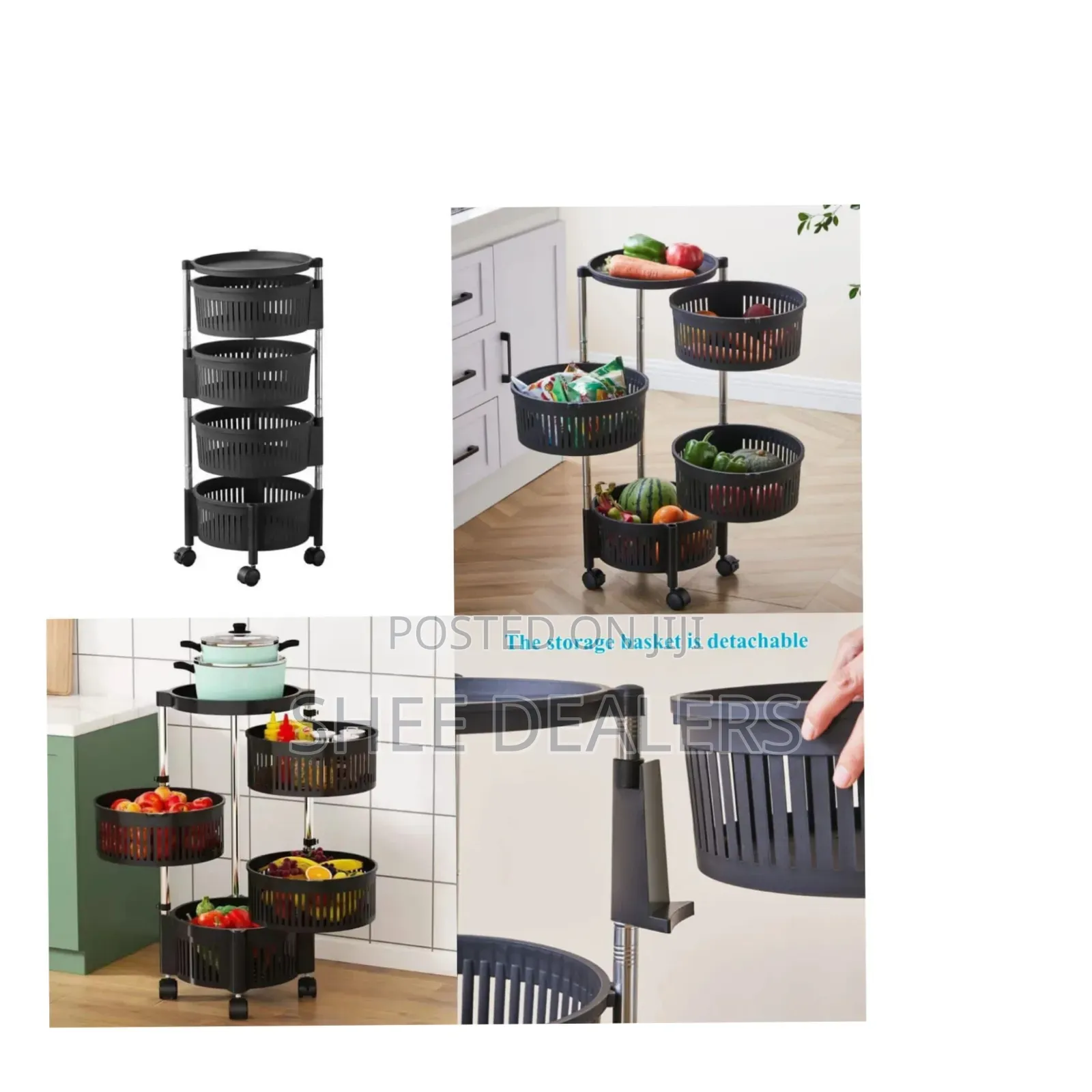 Plastic Fruit Rack