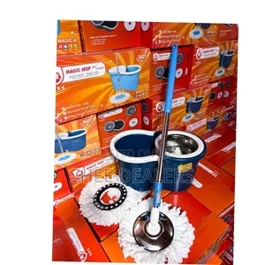 Restocked Metallic Spin Mop