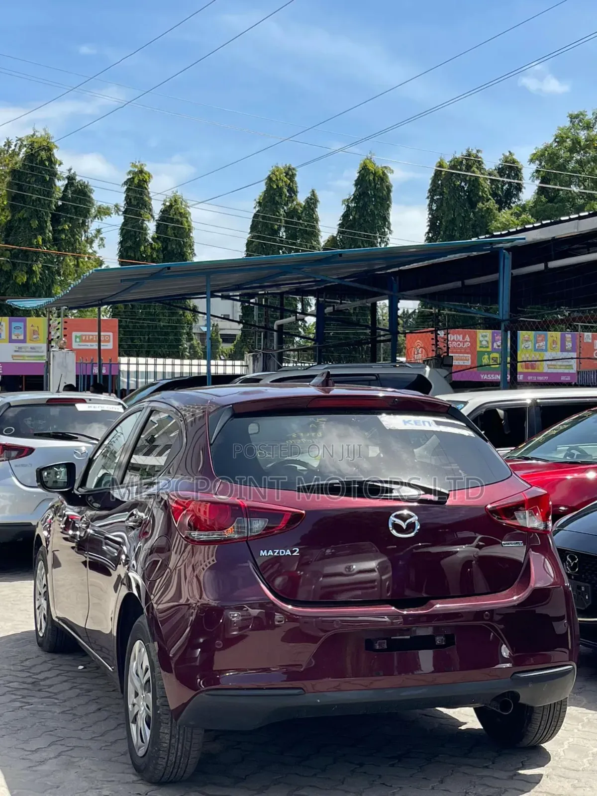 Mazda 2 2019 Maroon