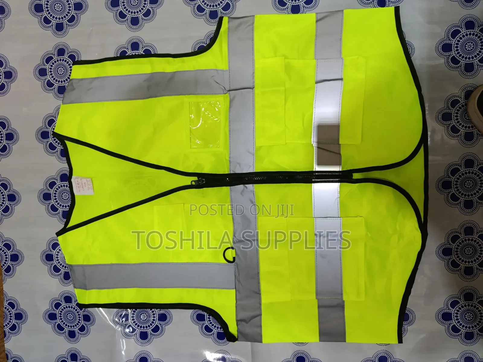 Executive Green Reflector Vests
